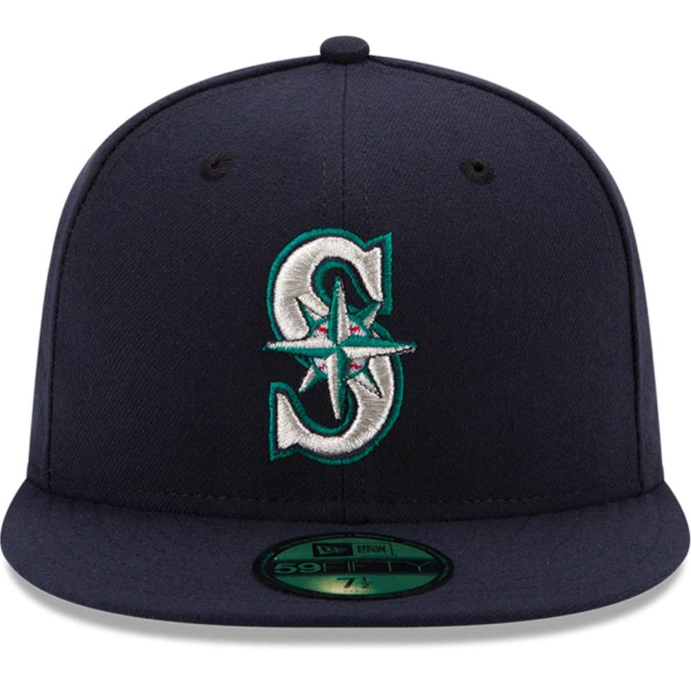Seattle Mariners New Era Navy Authentic Collection On Field 59FIFTY Fitted NWT